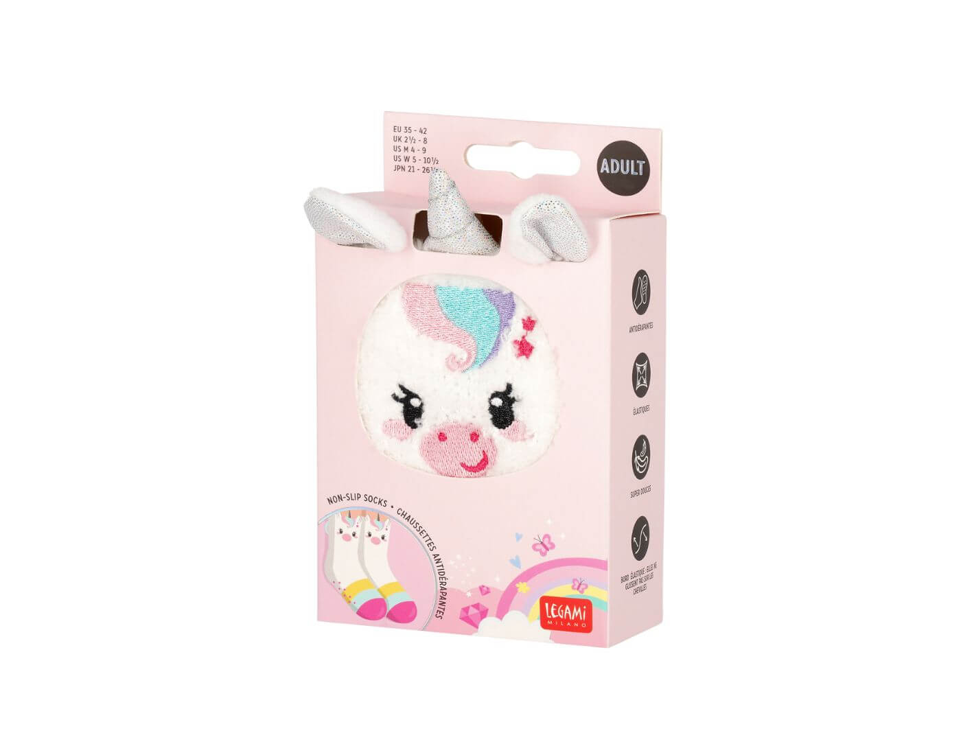 legami-antirutsch-einhorn-2-1 Rutschfeste Socken - Einhorn - Größe 35-42