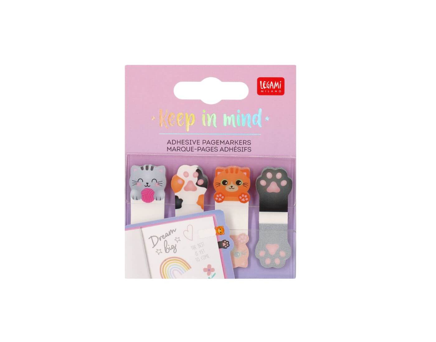 Selbstklebende Seitenmarkierungen - Keep in Mind Cute Kitty
