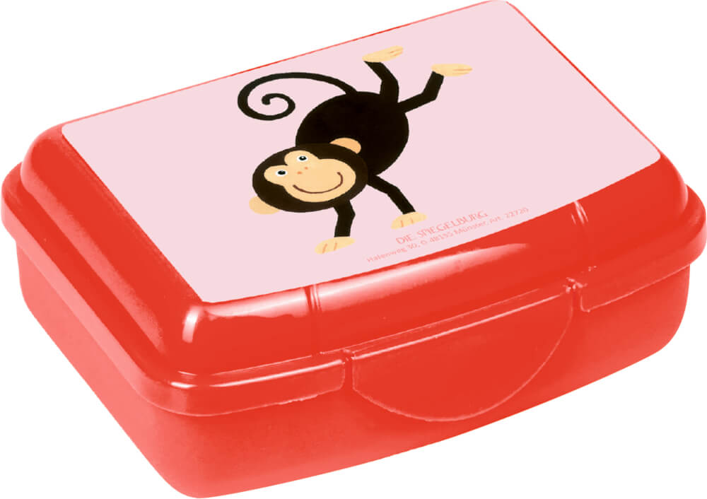 Mini-Snackbox Affe - Freche Rasselbande