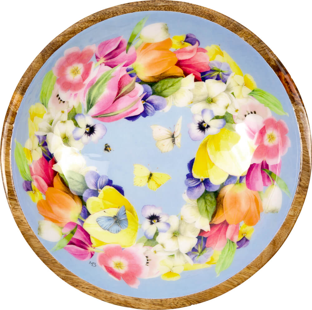 Holzschale GartenLiebe - M. Bastin