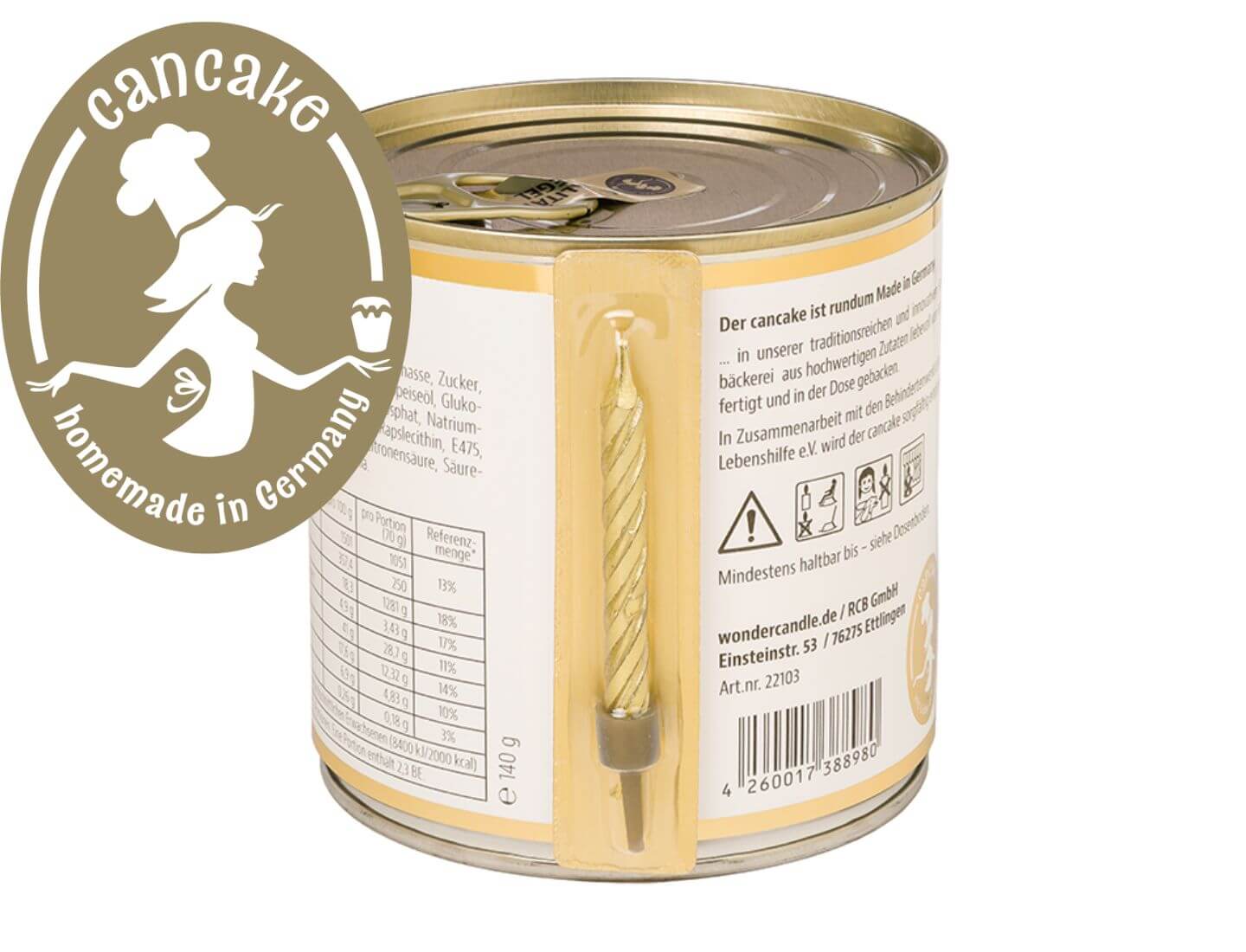 Cancake A BIG Birthday Hug - Marmorkuchen