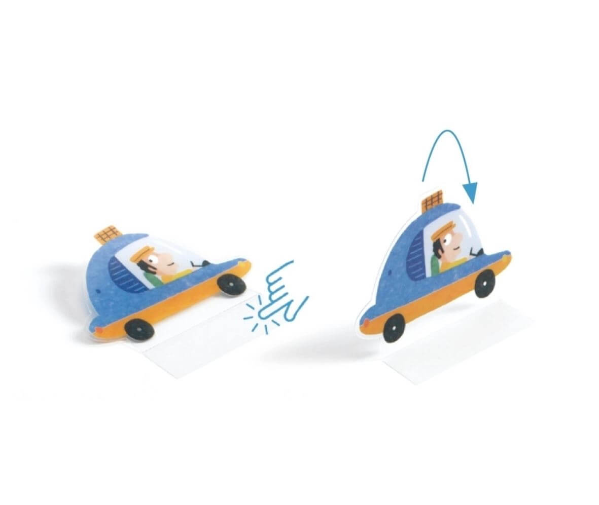 Sticker zum Aufstellen: Fahrzeuge