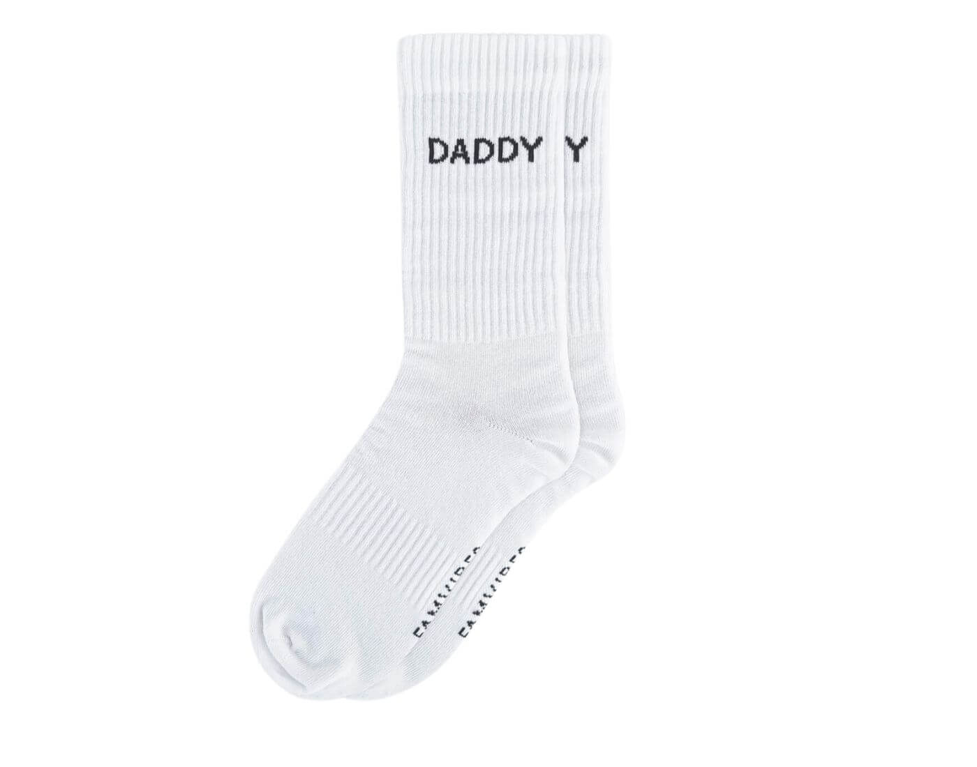 Socken DADDY - weiß (Größe 43-46)