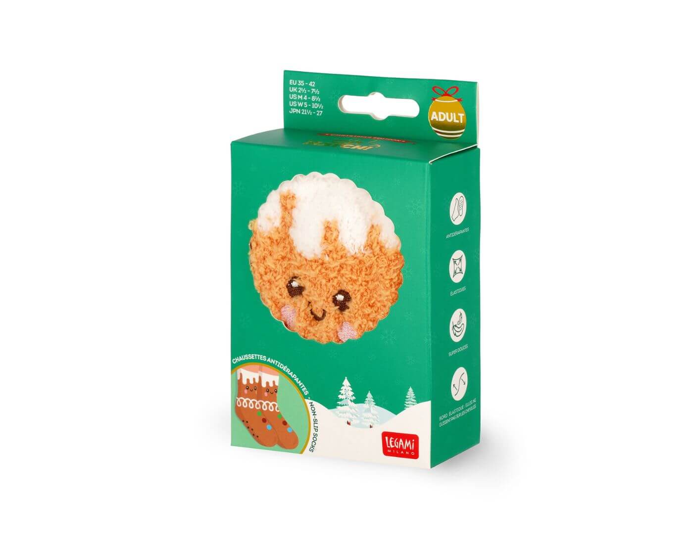 legami-antirutsch-lebkuchen-3-1 Rutschfeste Socken - Lebkuchen - Größe 35-42