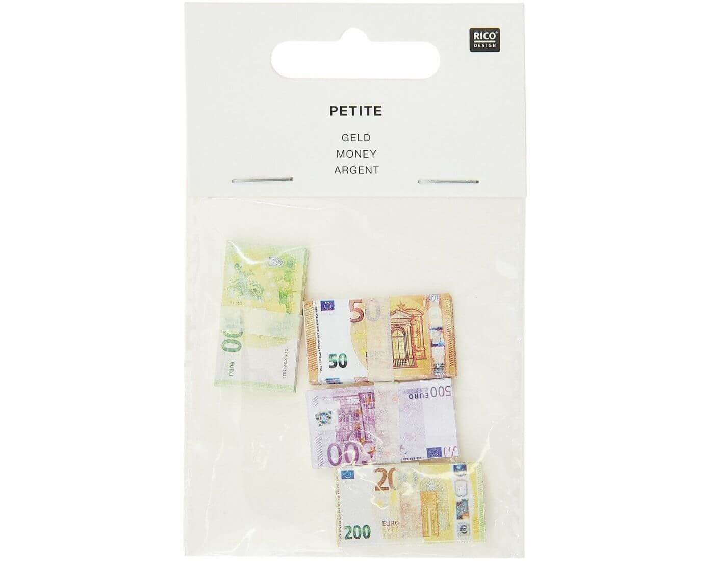 Miniatur Geld 4 Geldbündel Miniatur Geld 4 Geldbündel