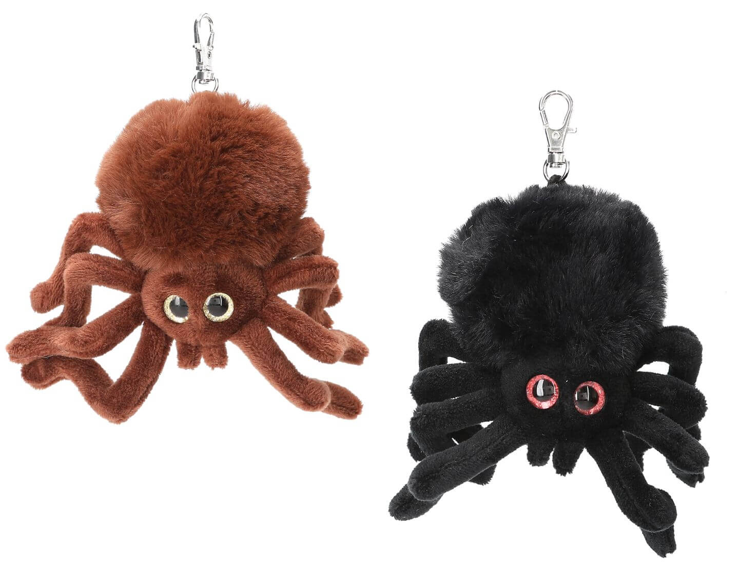 Adventure World Plüsch Spinne Anhänger (einzeln)