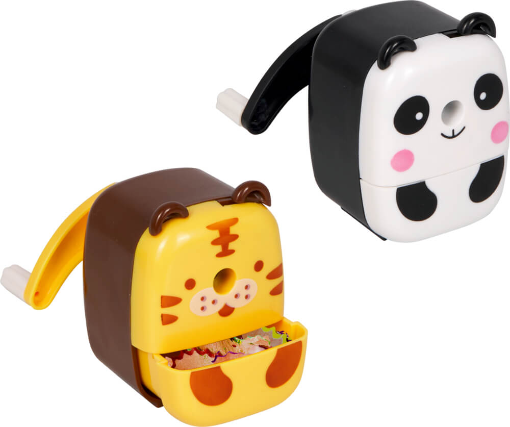 Kurbelanspitzer - Bunte Geschenke (einzeln)