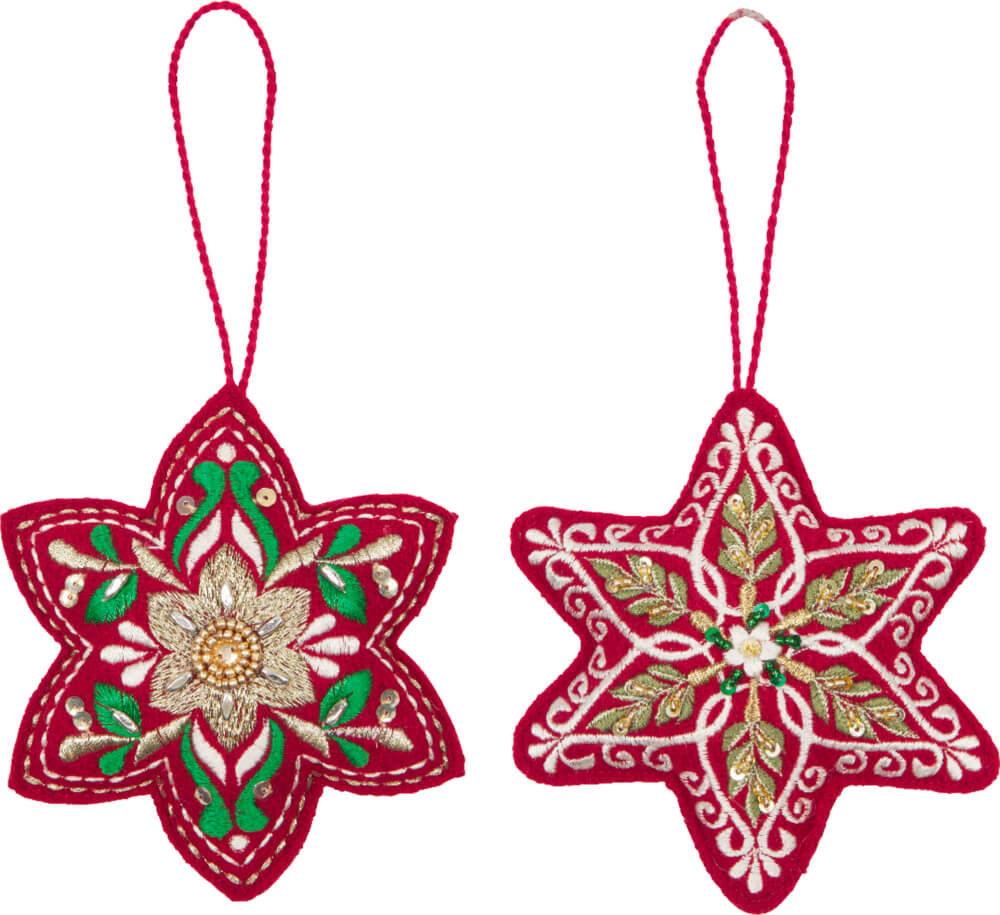 Glamour-Anhänger - Dekorative Weihnachten (einzeln)
