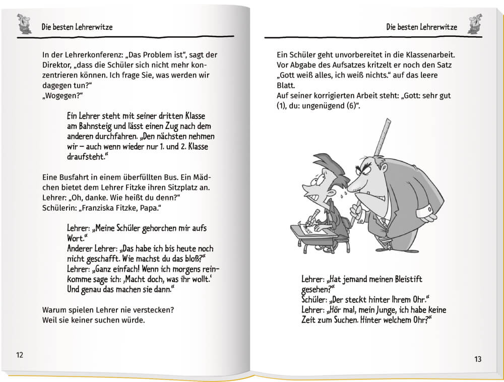 Das große Buch der Mega-Schülerwitze