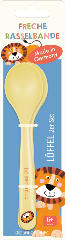 4029753224743_1-1 Löffel 2er-Set Löwe - Freche Rasselbande