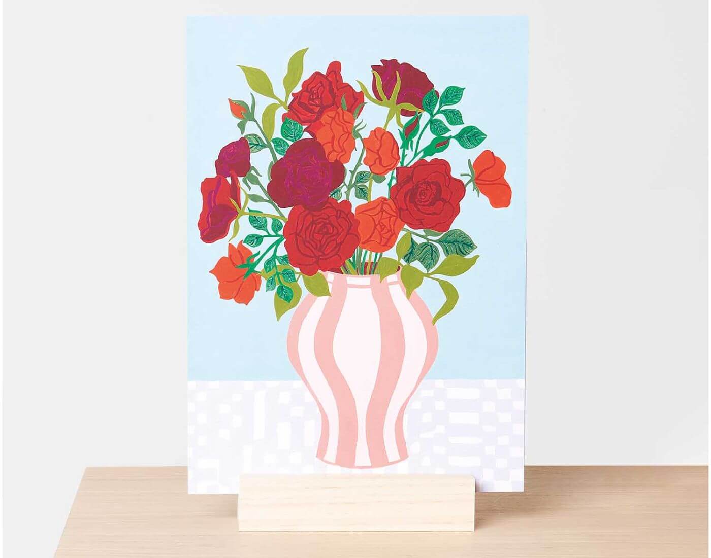 Malen nach Zahlen Rote Rosen