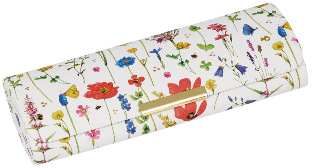 4029753174000 Brillenetui mit Putztuch "Wildblumen" GartenLiebe (Bastin)