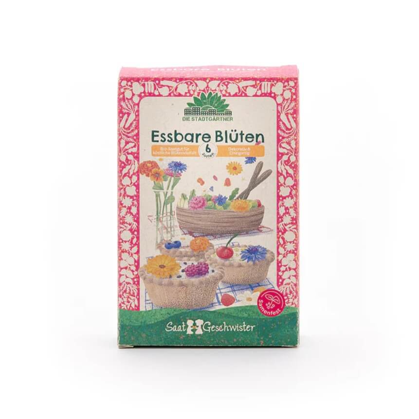 Saatgut-Set Essbare Blüten (BIO)