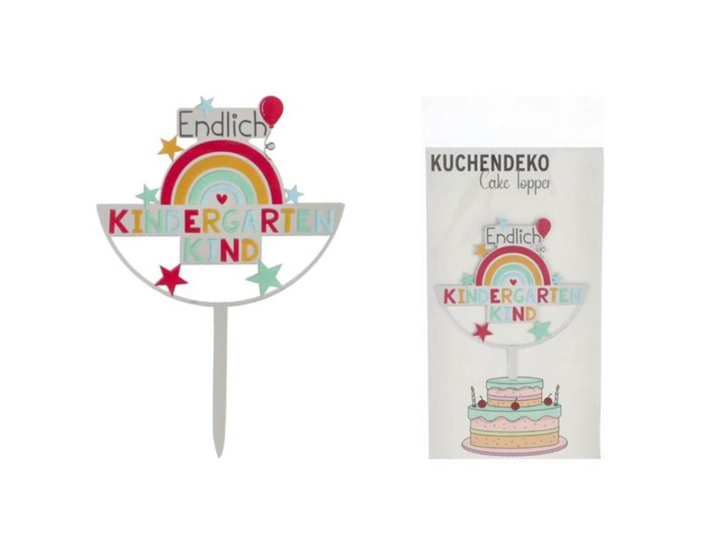 Kuchendeko/Cake Topper - Kindergarten