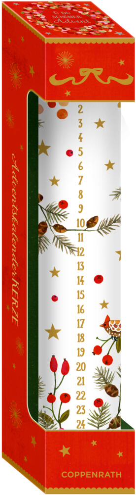 4050003956206 O du schöner Advent! - Große Adventskalender-Kerze