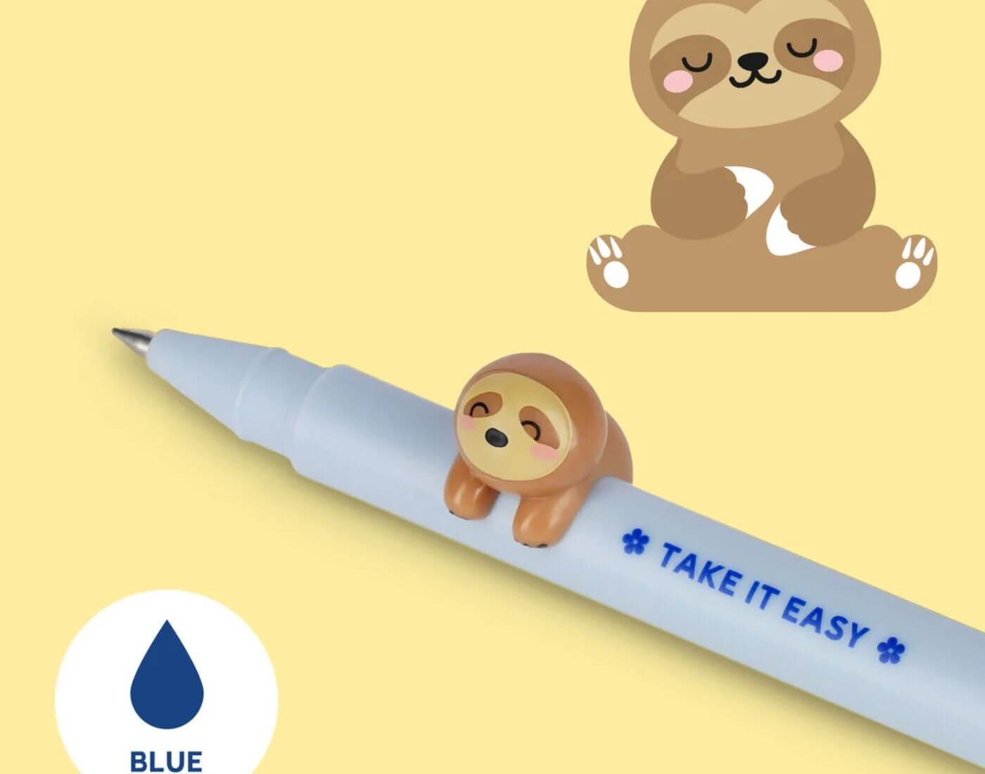 legami-gelpen-faultier-1-1 Legami Gel Pen - Lovely Friends - Faultier