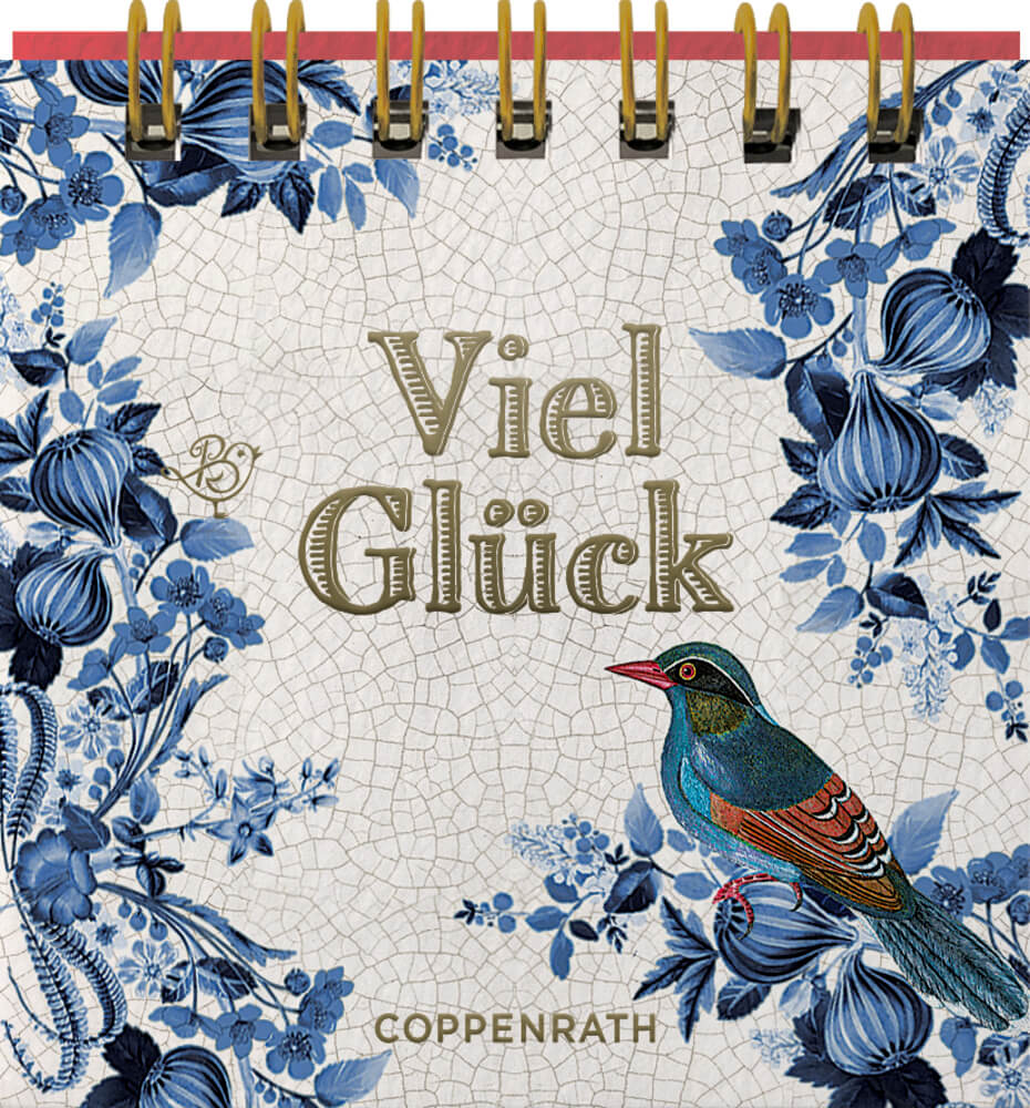 Mini-Spiralaufsteller: Viel Glück (B. Behr)