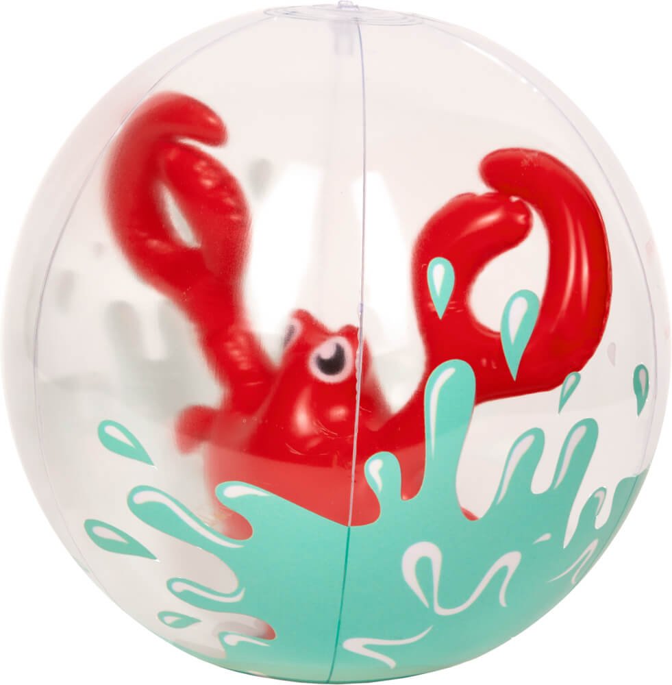 Wasserball mit Krabbe - Spiegelburg Sommerkinder