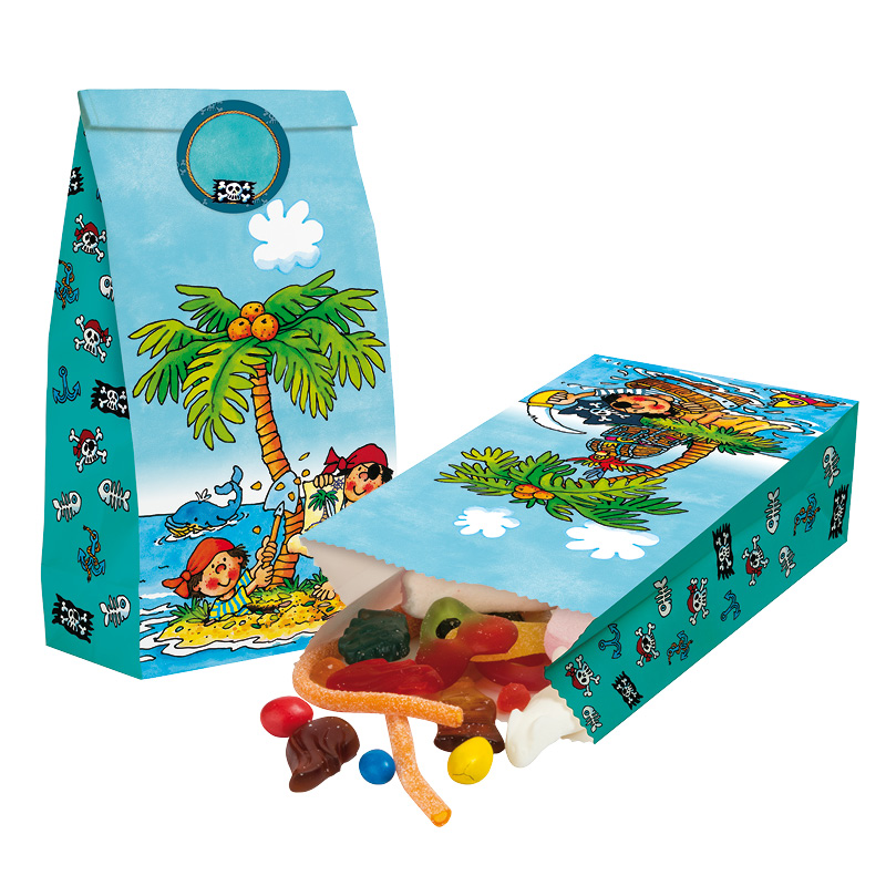 2632 Pirat Pit Planke Partytüten aus Papier