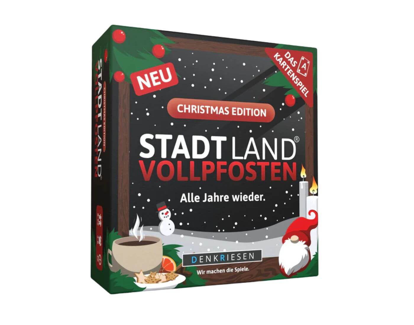 STADT LAND VOLLPFOSTEN® - Kartenspiel - CHRISTMAS EDITION - "Alle Jahre wieder."