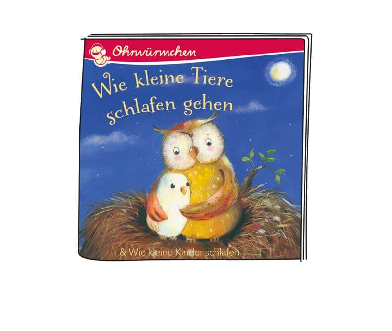 Wie kleine Tiere schlafen gehen & wie kleine Kinder schlafen gehen