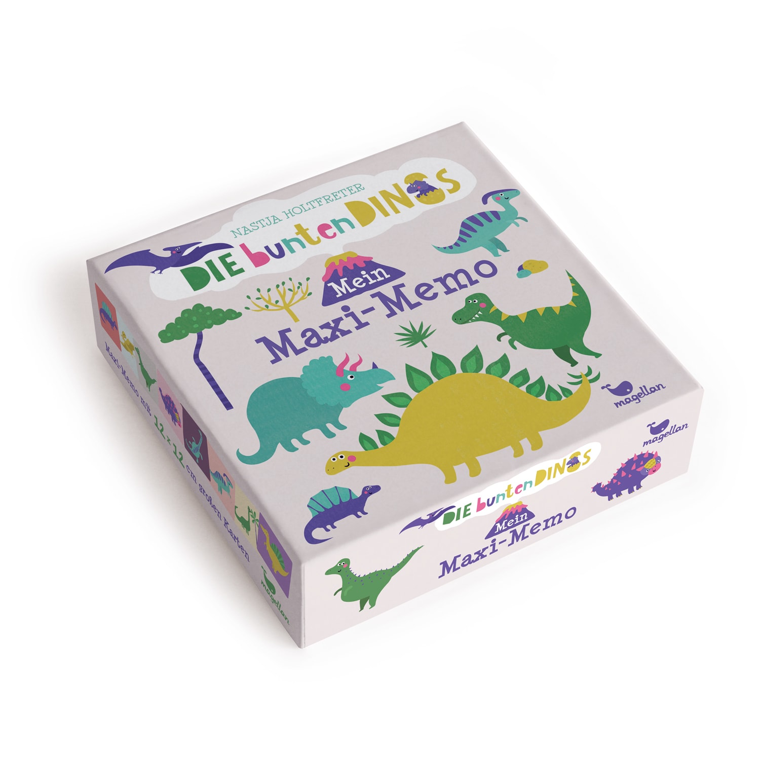 Die bunten Dinos Mein Maxi Memo