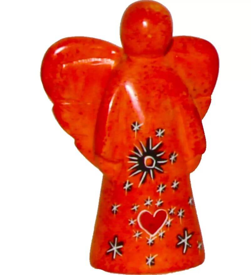 Engel aus Speckstein einzeln