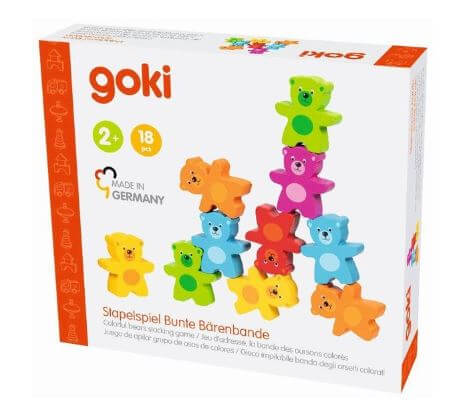 Goki Stapelspiel Bunte Bärenbande
