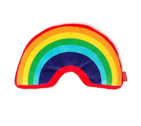 Unbenannt-60 Thermokissen mit Leinsamen - Warm Cuddles - Rainbow