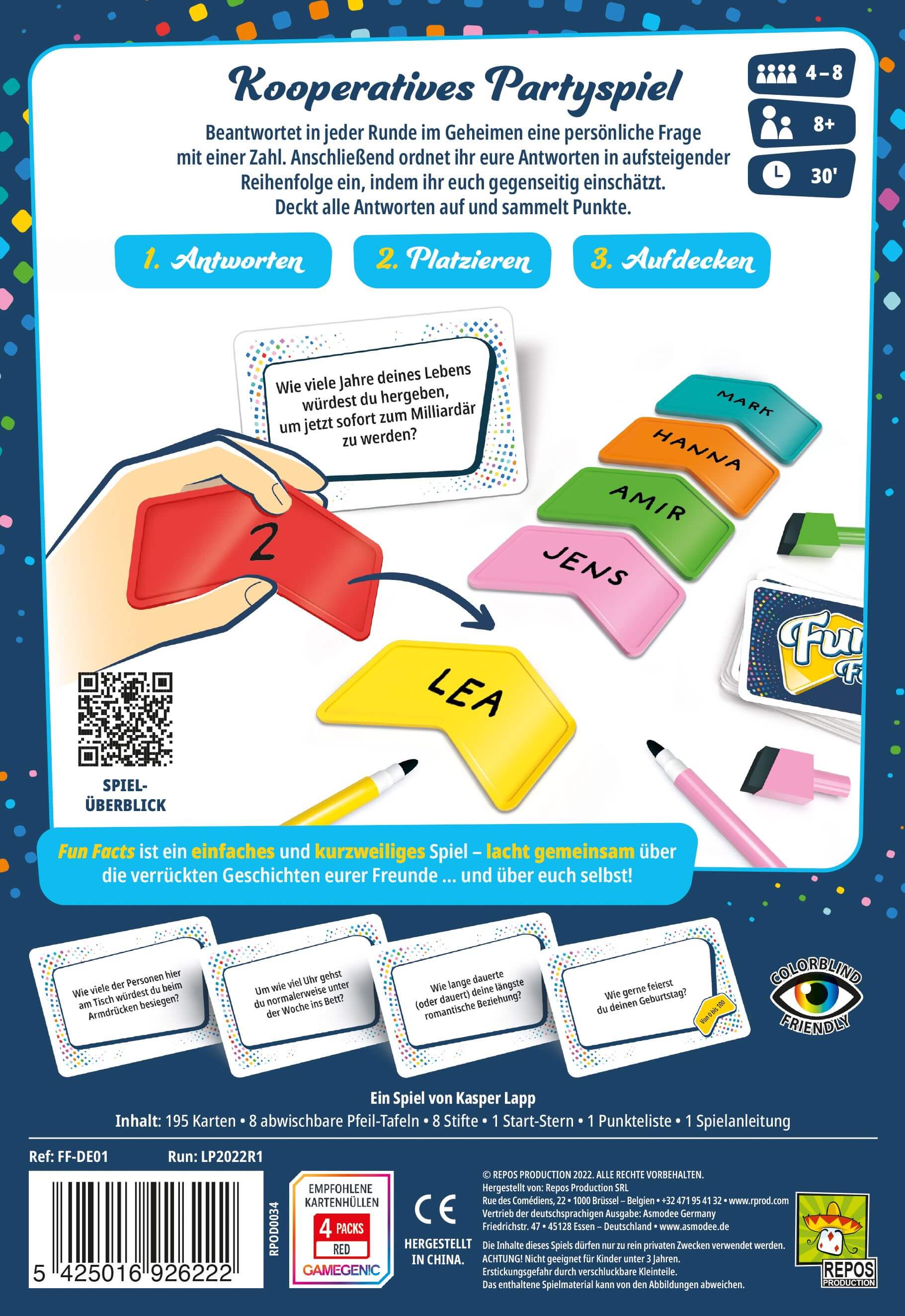 Fun Facts - Kooperatives Partyspiel