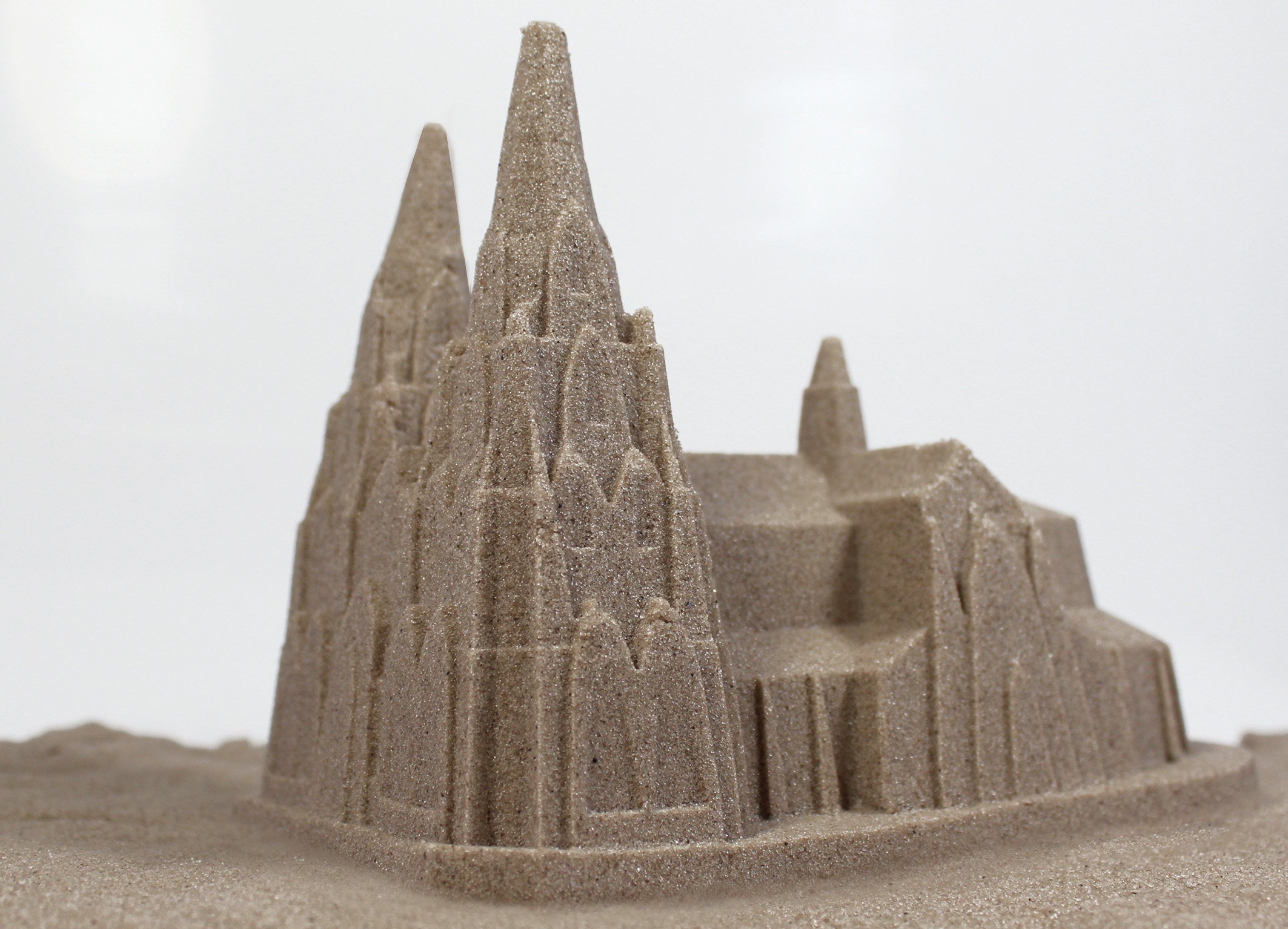 Sandform Kölner Dom