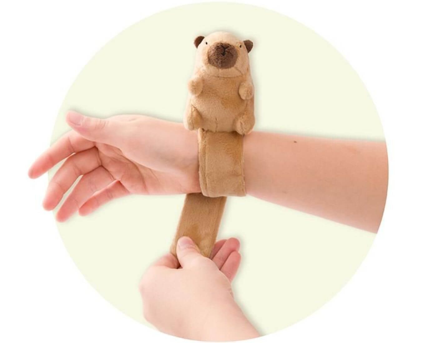 Plüsch Snap-Armband