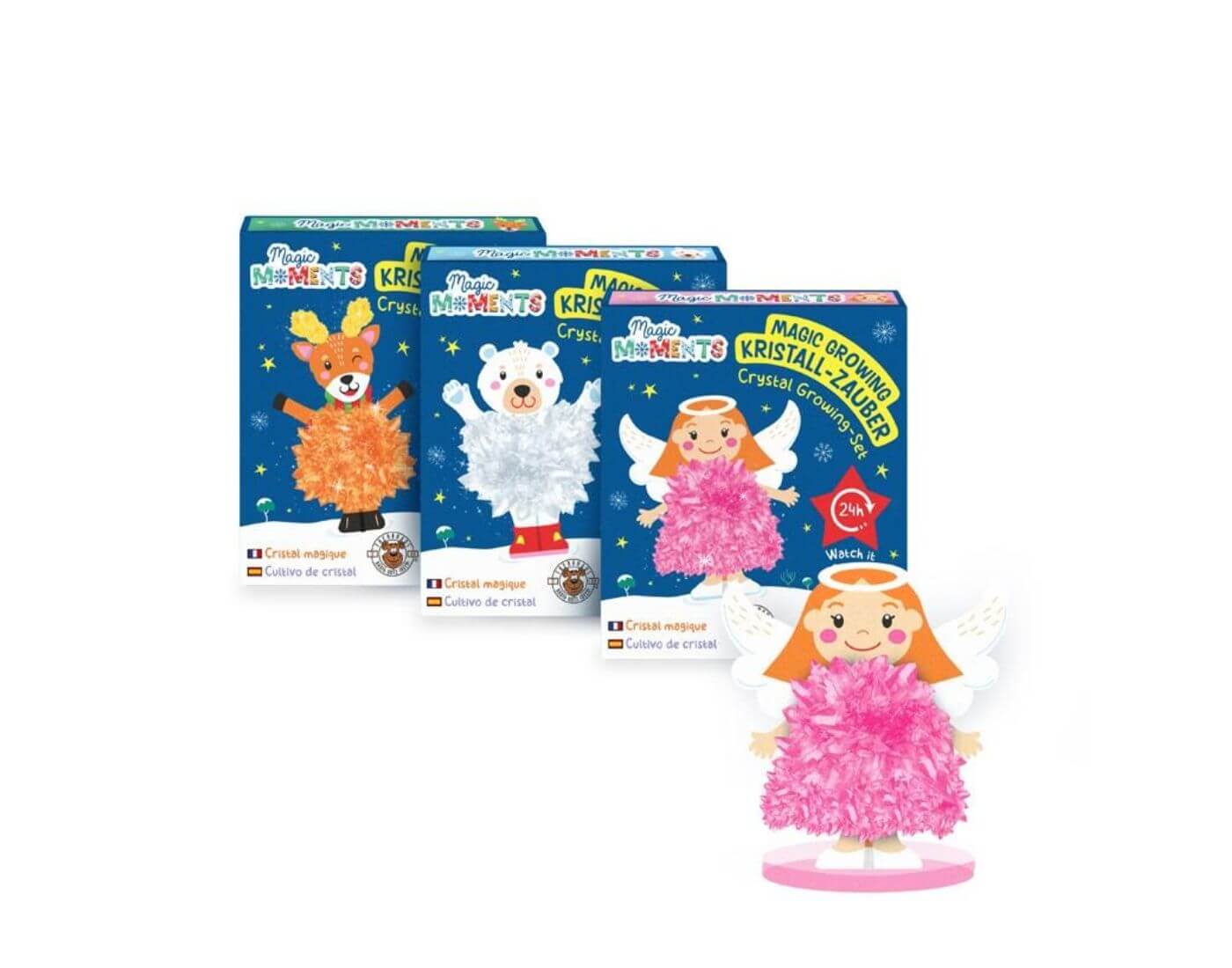 MAGIC MOMENTS Snow Friends Crystal Growing (einzeln) MAGIC MOMENTS Snow Friends Crystal Growing (einzeln)