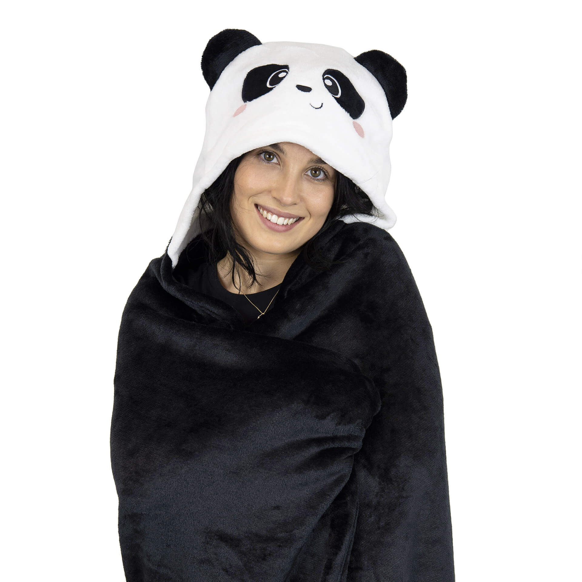 Decke Mit Kapuze - Cosy Hugs - Panda
