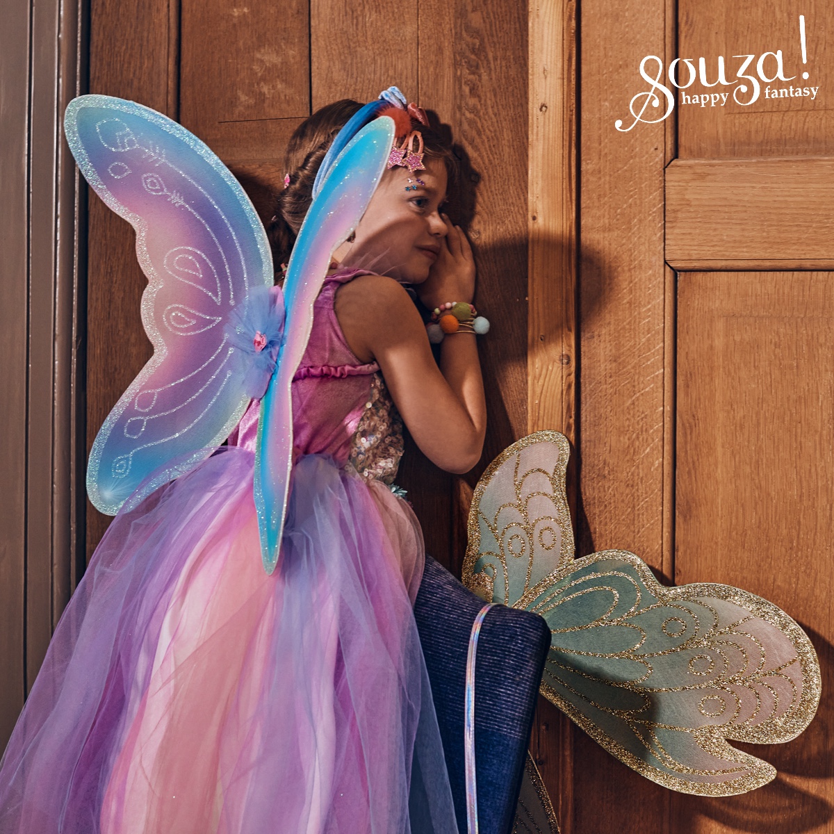 Kleid und Flügel Felicity, 5-7 Jahre, 110-122 cm