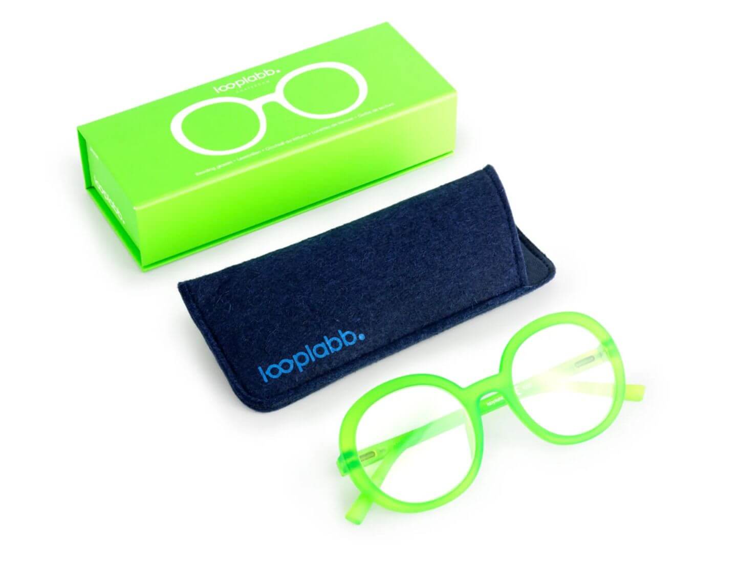 Lesebrille JANE - Neon Grün +1.0