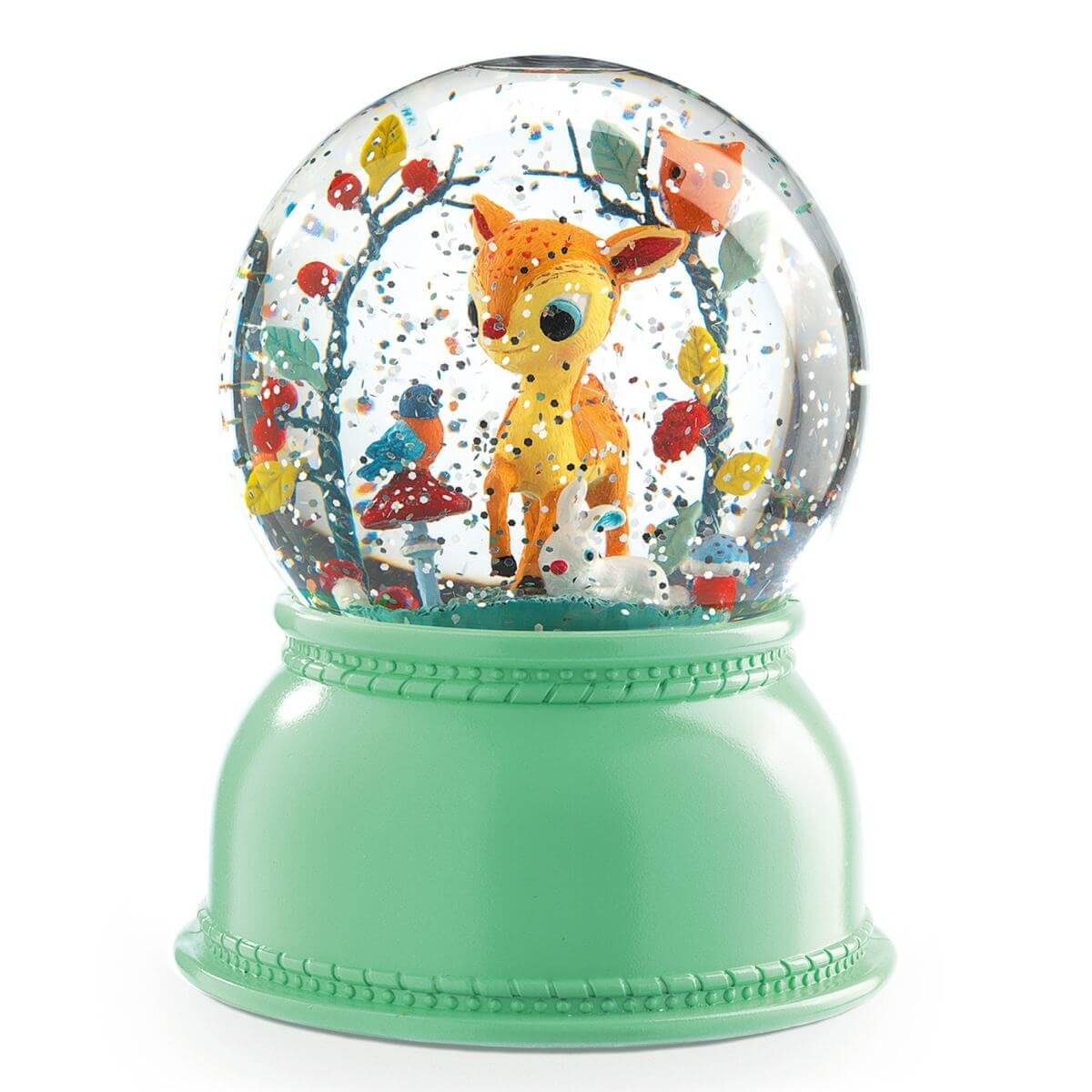 DD03401-Nachtlicht-Kitz-1-1 Glitzernde Schneekugel - Nachtlampe - Rehkitz