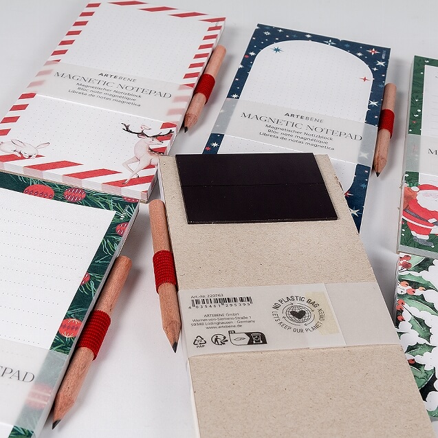 220763_2_s-1 Magnet Notizblock mit Bleistift Weihnachten einzeln (versch. Motive)