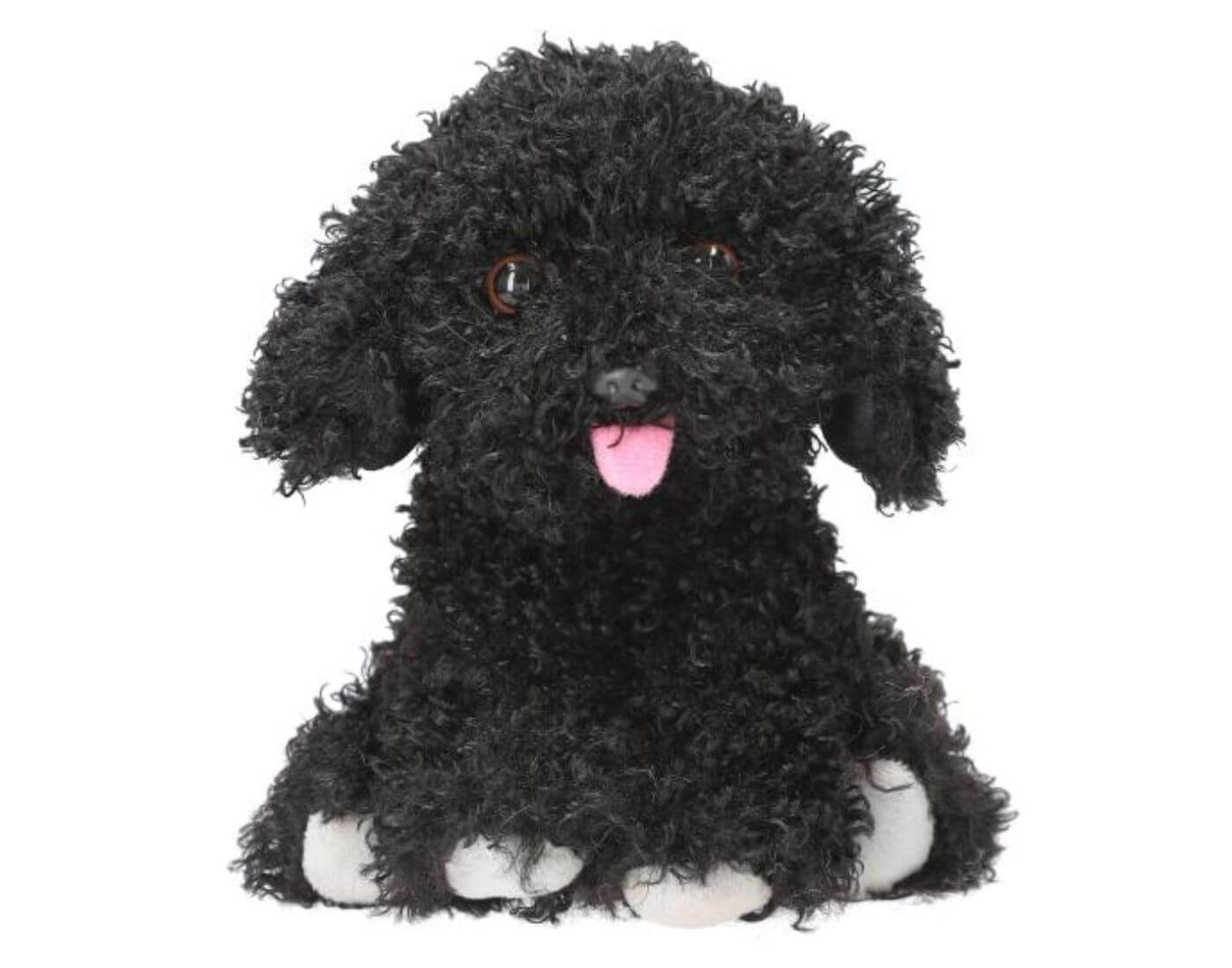 TOPModel Plüsch Hund schwarz 16 cm