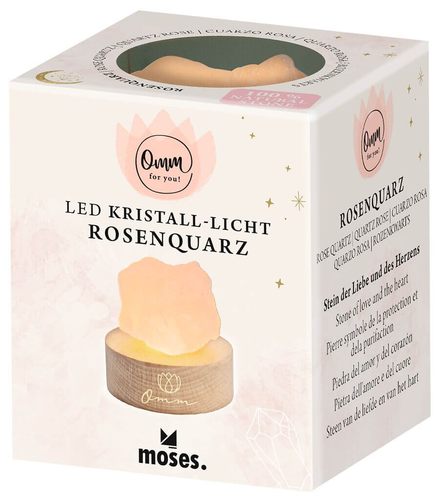 Omm for you LED-Kristall-Licht
