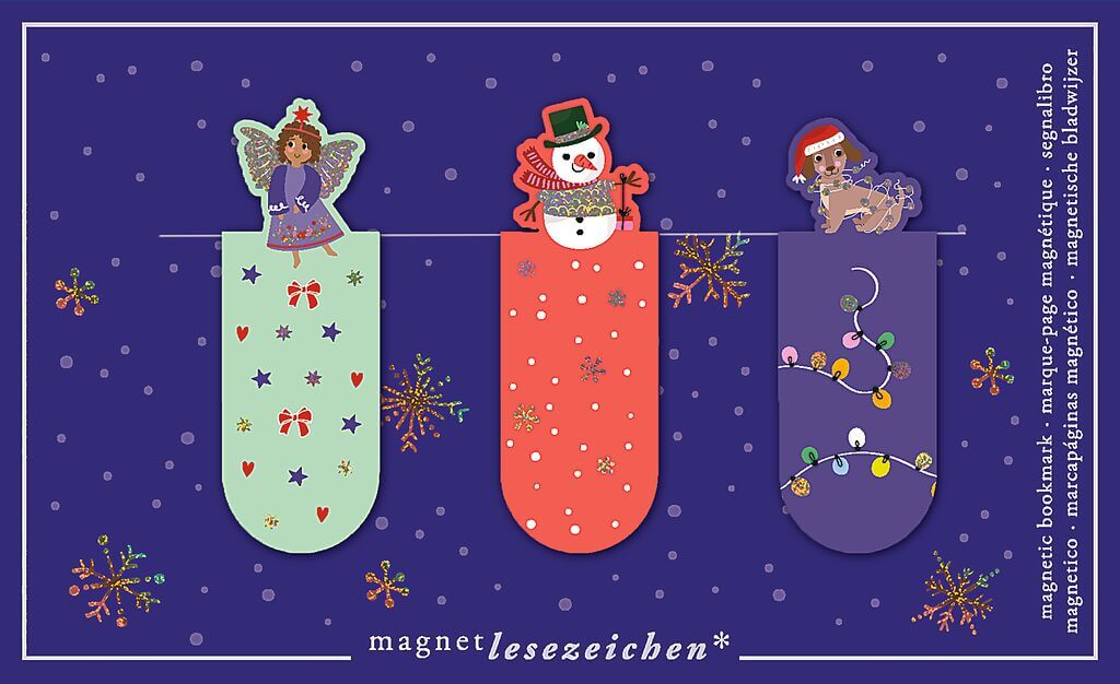 Magnetlesezeichen Weihnachtszauber Magnetlesezeichen Weihnachtszauber