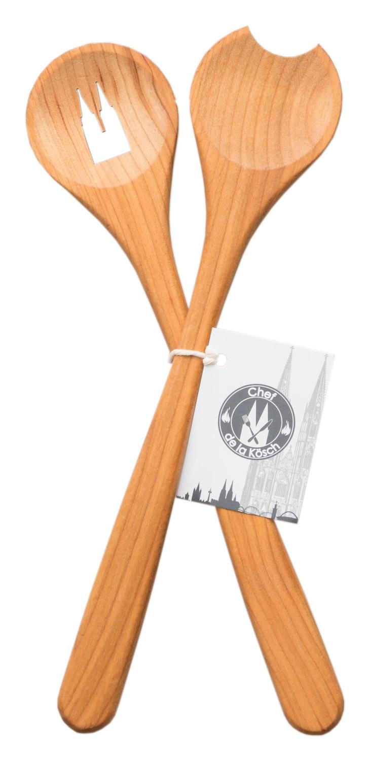 Salatbesteck "Kölner Dom"