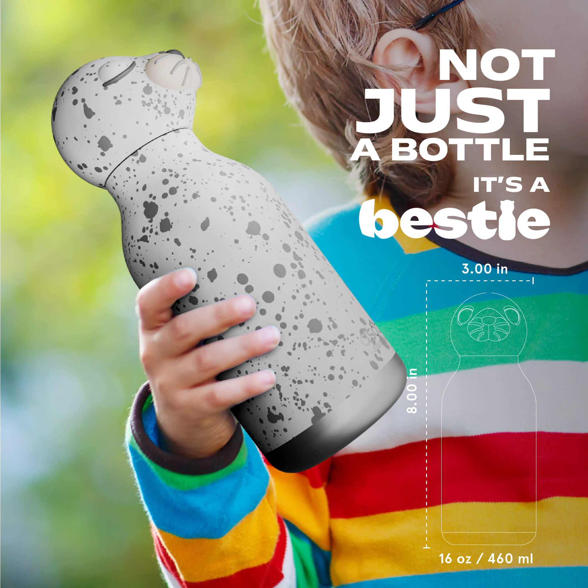 Bestie Trinkflasche Seehund