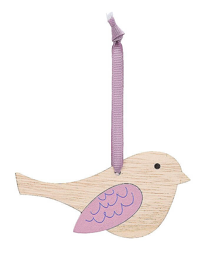 Anhänger Bunte Vögelchen einzeln (versch. Farben)