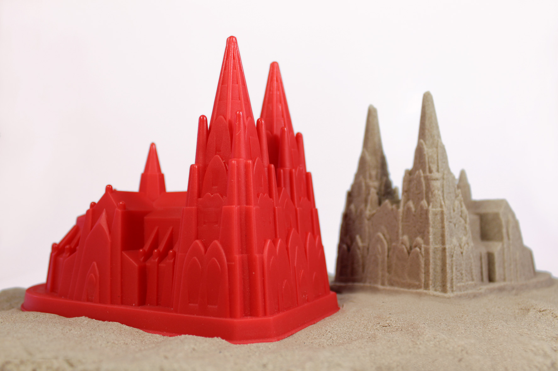 Sandform Kölner Dom