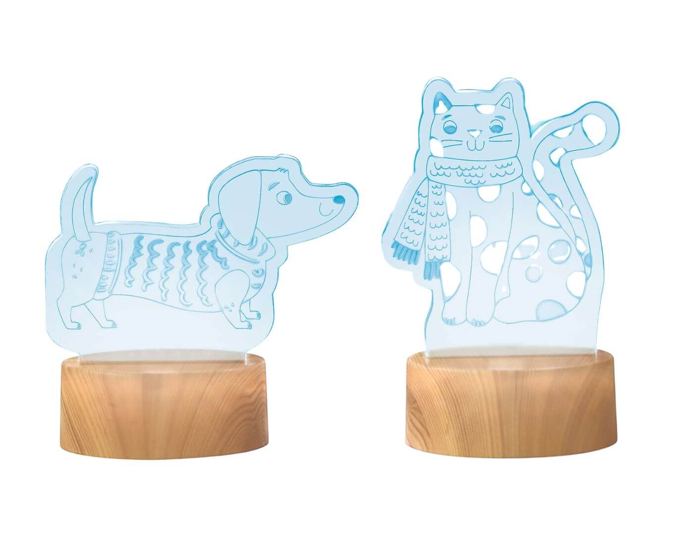 LED-Tier Winterzauber (einzeln)