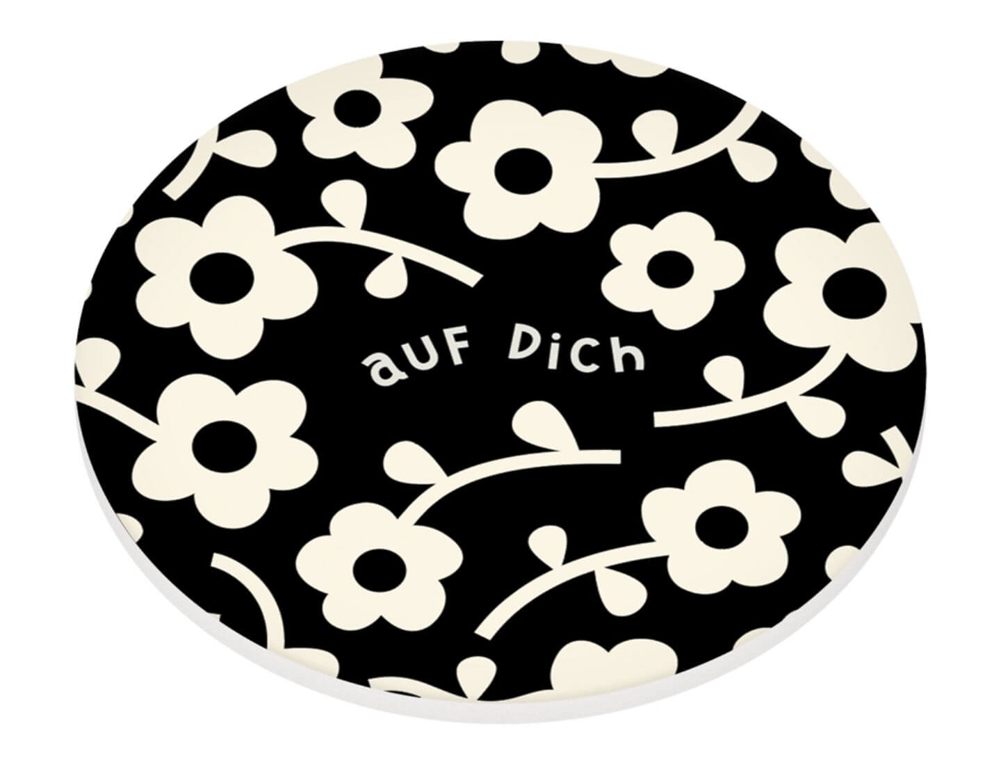 Keramik-Untersetzer - auf Dich