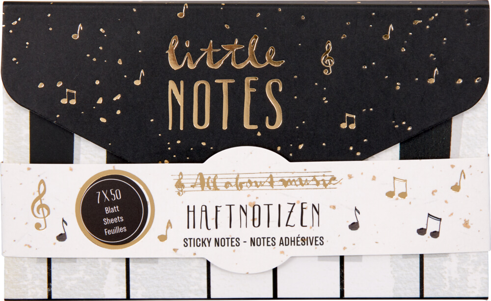 Haftnotizen little Notes - All about music