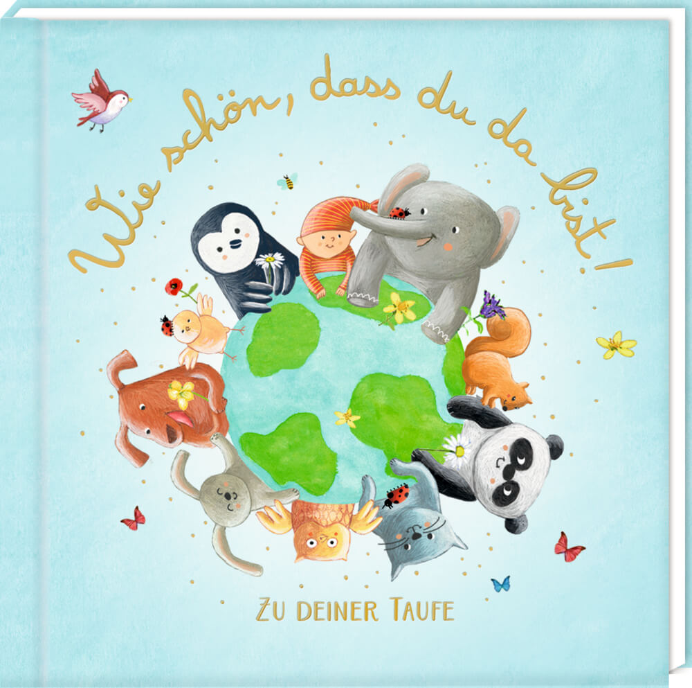 9783649646563-1 Geldkuvert-Geschenkbuch: Wie schön, dass du da bist! (Taufe)