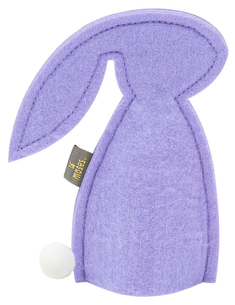 4033477255174_Violett Eierwärmer Filzhase (einzeln) versch. Farben